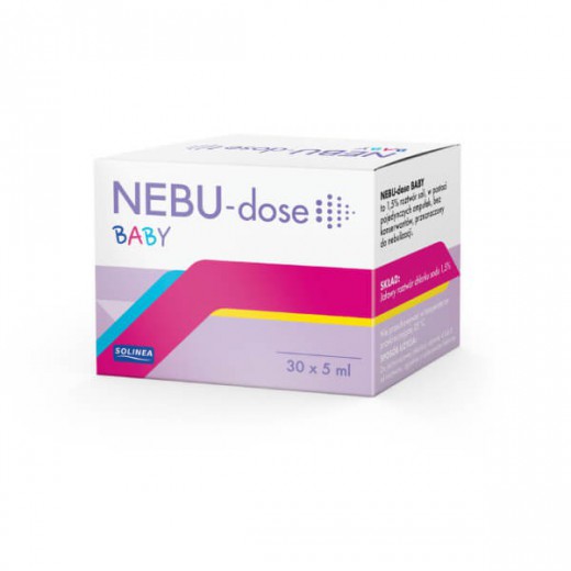 Nebu-Dose Baby, roztwór soli do inhalacji, 5 ml x 30 ampułek