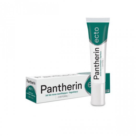 Pantherin Ecto, żel do nosa nawilżająco-łagodzący z ektoiną, 15 ml