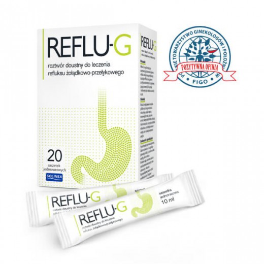 Reflu-G, roztwór doustny, 10 ml x 20 saszetek