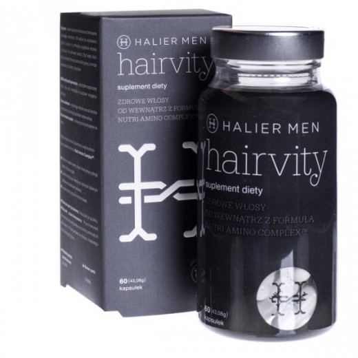 Gardenpharm Halier Men Hairvity, 60 kapsułek