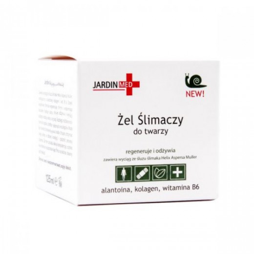 Jardin Naturel, żel ślimaczy pielęgnująco-odżywczy, 125ml