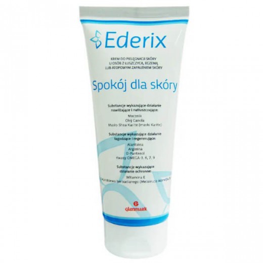 Ederix, krem do pielęgnacji skóry u osób z łuszczycą, egzemą lub atopowym zapaleniem skóry, 200 ml