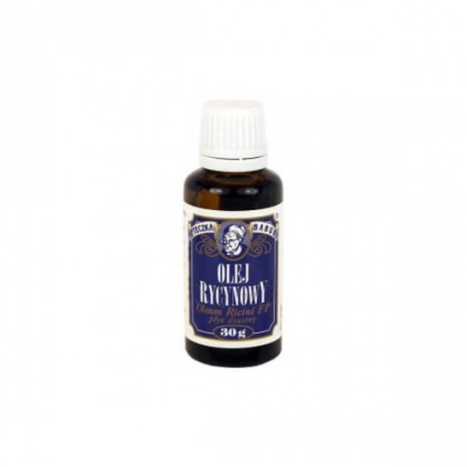 Olej rycynowy, płyn doustny, 30g