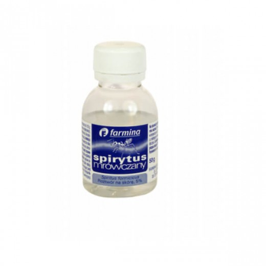 Spirytus mrówczany roztwór na skórę, 50g