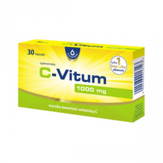 C-Vitum 1000 mg, 30 kapsułek