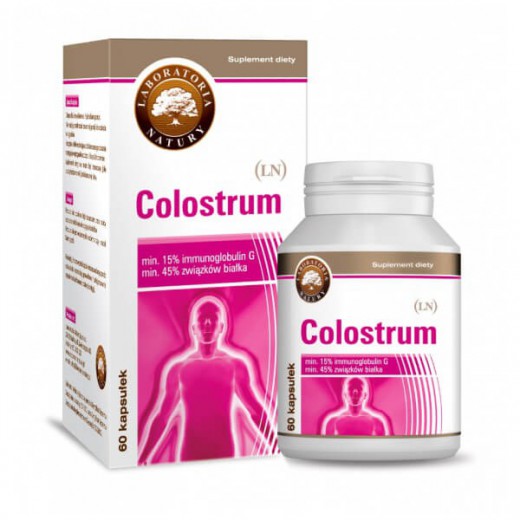 Laboratoria Natury Colostrum (LN), 60 kapsułek