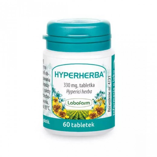 Hyperherba 330 mg, 60 tabletek