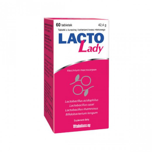 Lacto Lady, 60 tabletek