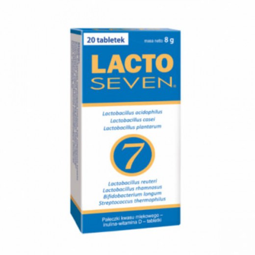 LactoSeven, 20 tabletek