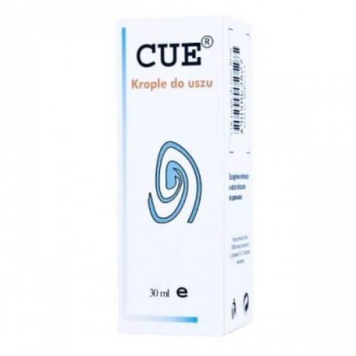 Cue, krople do uszu, 30 ml