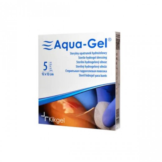Aqua-Gel, opatrunek hydrożelowy, 12cmx12cm 1 sztuka
