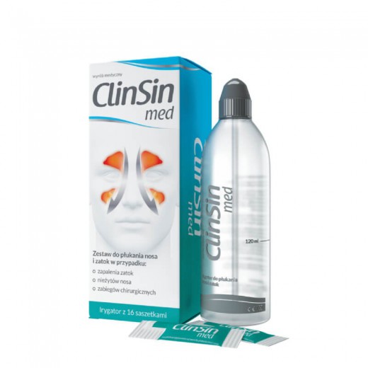 ClinSin Med Irygator + 16 saszetek