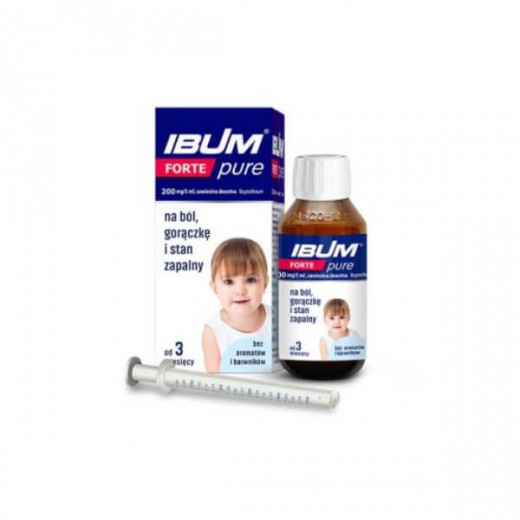Ibum Forte Pure 200 mg/5 ml, zawiesina doustna 100g