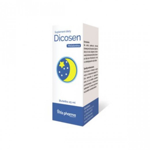 Dicosen, melatonina 1 mg, 25 ml