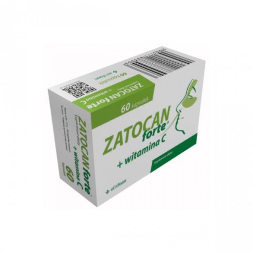 Zatocan Forte, witamina C 60 kapsułek
