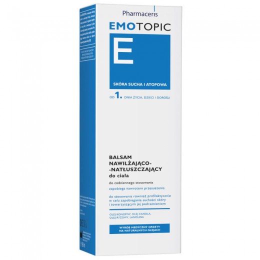 PHARMACERIS EMOTOPIC, Balsam nawilżająco-natłuszczający, 400 ml