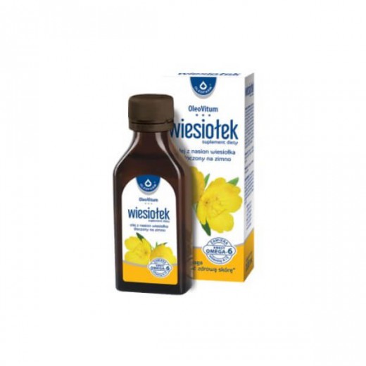 OleoVitum Olej Wiesiołek, płyn 100ml