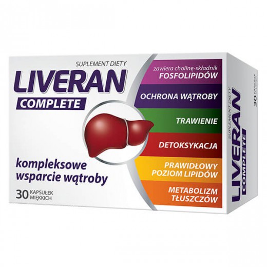 Liveran complete, 30 kapsułek