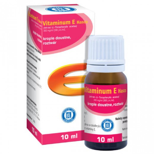 Vitaminum E Hasco 300 j.m./ ml, krople doustne, 10 ml
