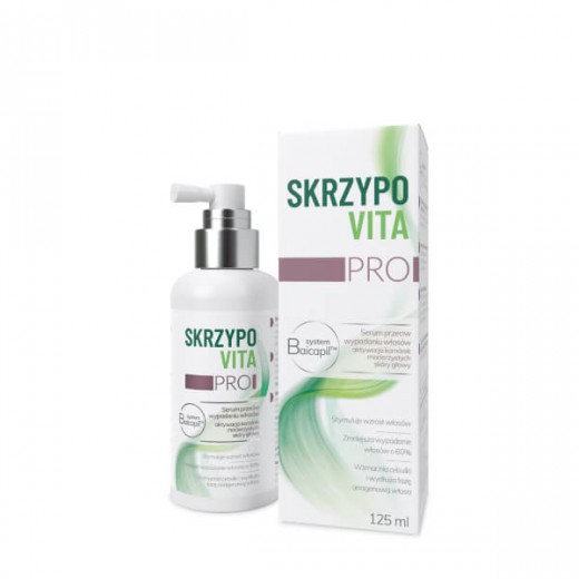 Skrzypovita Pro, serum przeciw wypadaniu włosów, 125 ml