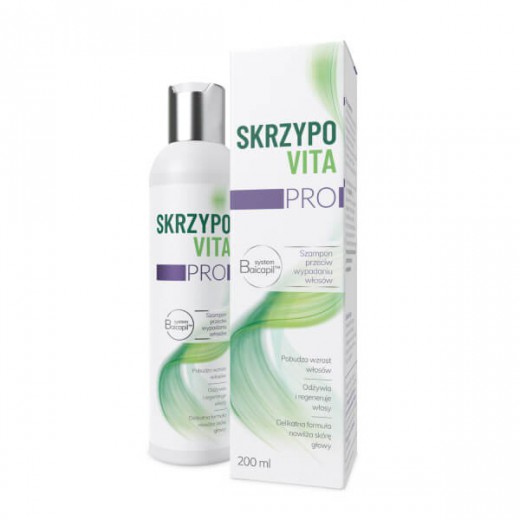 Skrzypovita Pro, szampon przeciw wypadaniu włosów, 200 ml