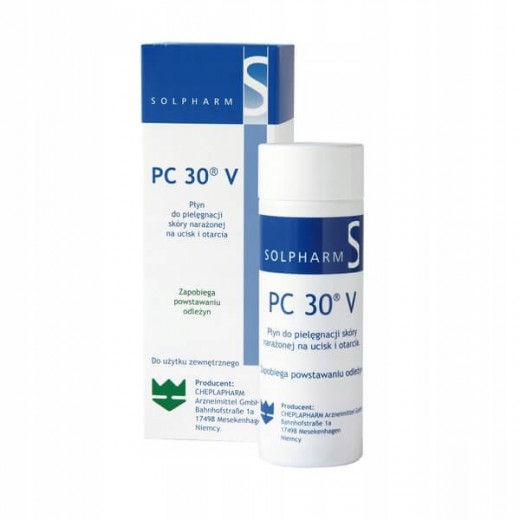 PC 30 V, płyn do pielęgnacji skóry narażonej na ucisk i otarcia, 100 ml