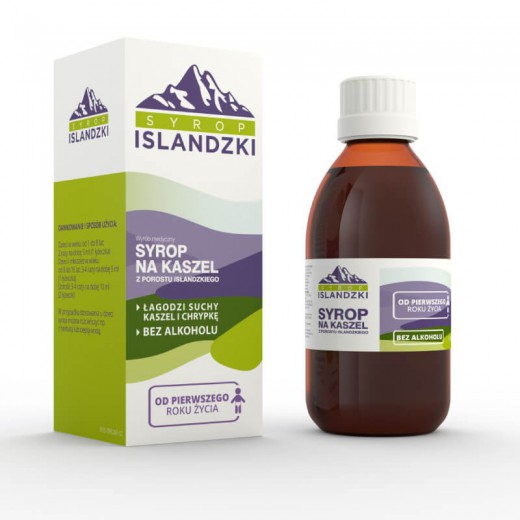 Syrop islandzki na kaszel, 200 ml