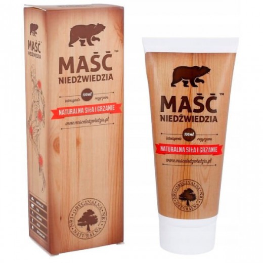 Maść Niedźwiedzia, naturalna siła i grzanie, 100 ml