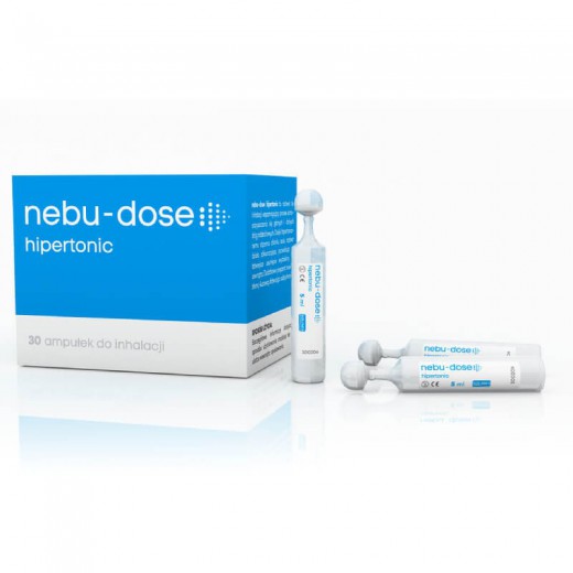 Nebu-Dose Hipertonic, roztwór hipertoniczny do inhalacji, 5 ml, ampułki, 30 szt.