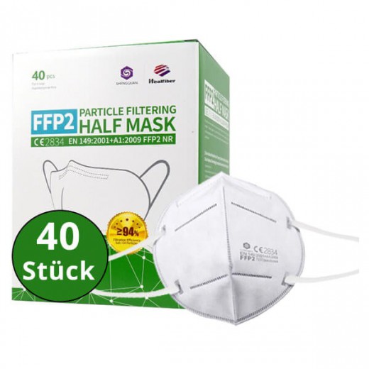 Maska ochronna FFP2, 40 sztuk