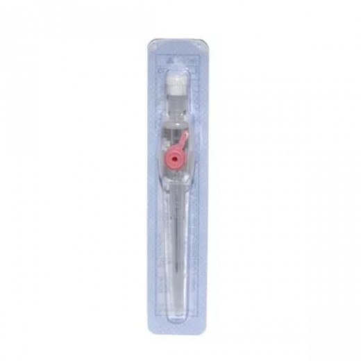 Wenflon Romed 20G - 1,0 (średnica) x 32 (długość) mm, różowy, 1 szt.