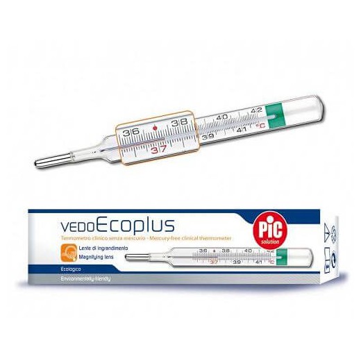 VedoEcoplus, termometr szklany, bezrtęciowy, cieczowy