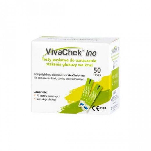 VivaChek Ino, test paskowy, 50 sztuk