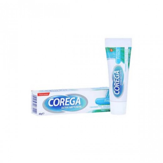 Corega Ultra Super Mocny, odświeżający krem mocujący do protez zębowych, smak miętowy 40g