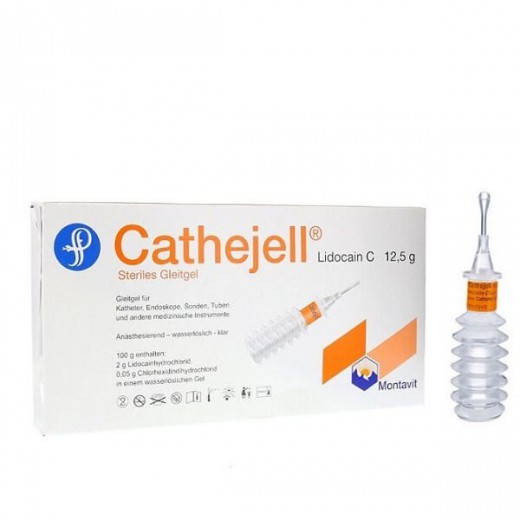 Cathejell, 12,5g, żel z lidokainą, jałowy, 1 szt.
