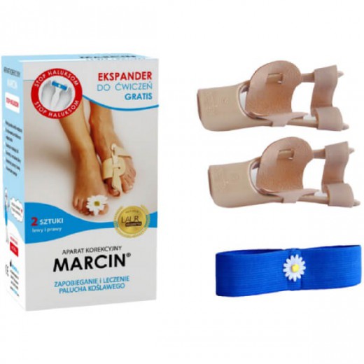 Marcin I, aparat korekcyjny na haluksy, na noc, 2 sztuki