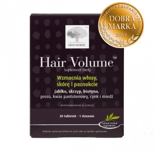 New Nordic Hair Volume, 30 tabletek