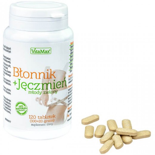 301 - Błonnik+Jęczmień, 120 tabletek