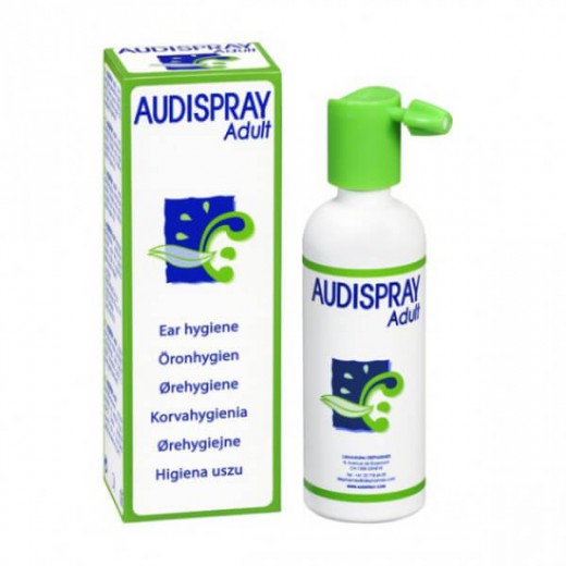 Audispray Adult, roztwór wody morskiej do higieny uszu, 50 ml
