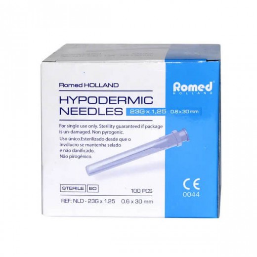 Igła ROMED 23G 0,6 x 30mm, 100 sztuk