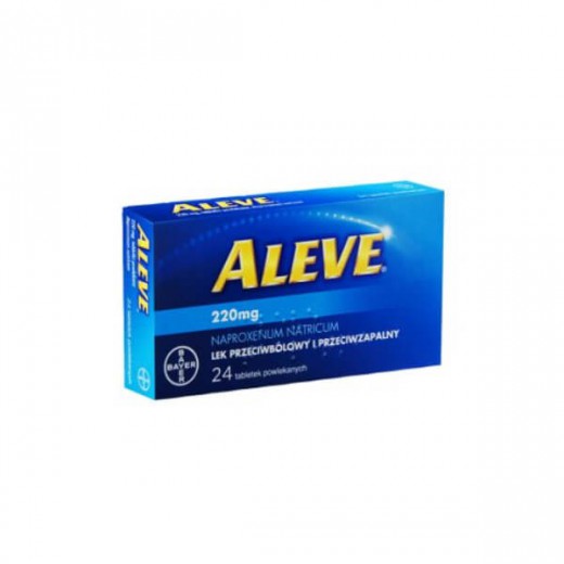 Aleve 220mg, 24 tabletki powlekane (imp.)
