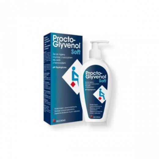 Procto-Glyvenol Soft, żel do higieny intymnej z ruszczykiem, 180ml