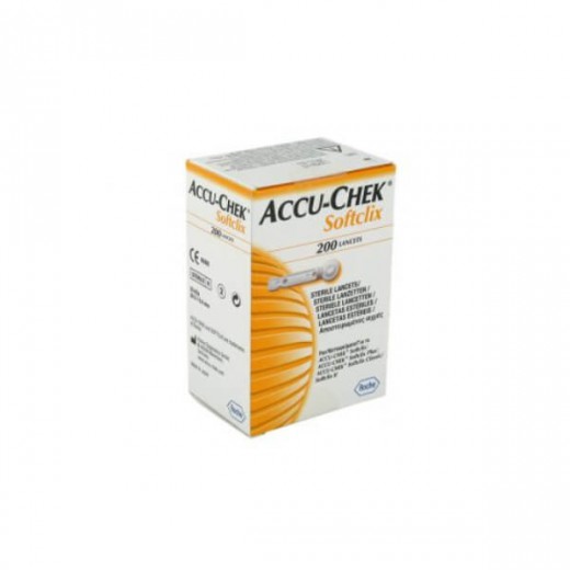 Accu-Chek Softclix, lancety, ostrza nakłuwające 200 sztuk