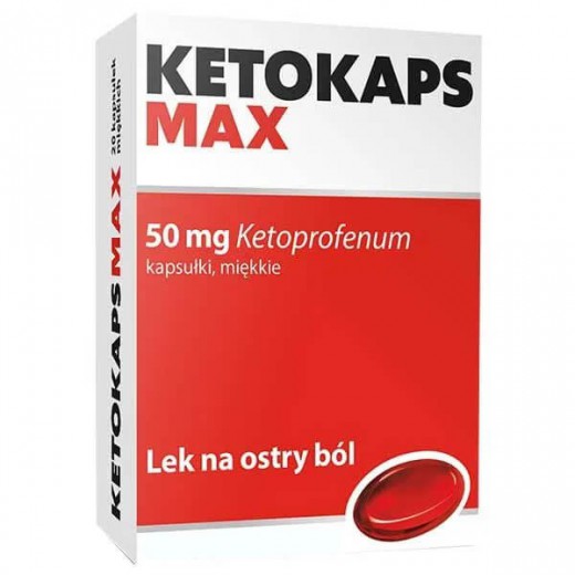 Ketokaps Max 50 mg, 10 kapsułek miękkich