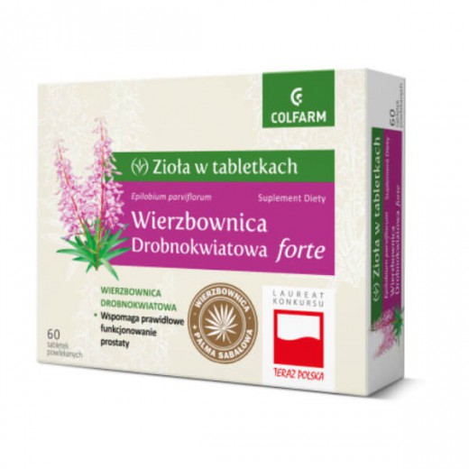Wierzbownica drobnokwiatowa Forte, 60 tabletek powlekanych