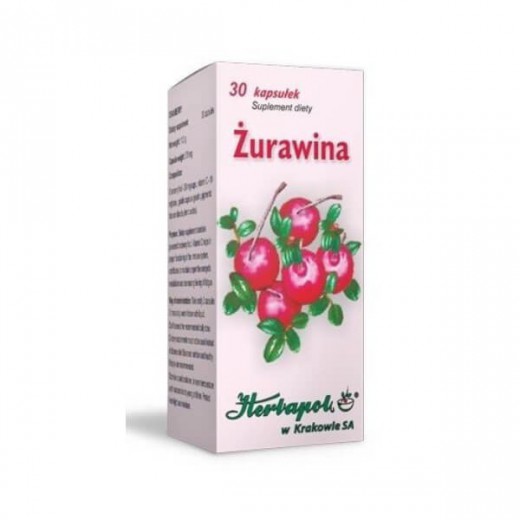 Żurawina, Herbapol, 30 kapsułek