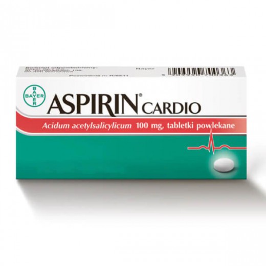Aspirin Cardio 100 mg, 30 tabletek (import równoległy Pharmavitae)