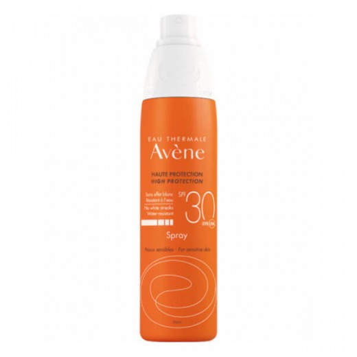 Avene Sun, ochronny spray do ciała, skóra wrażliwa, SPF30, 200 ml