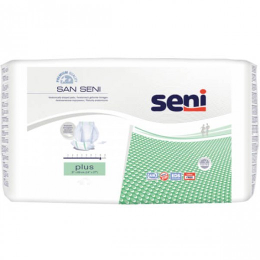 San Seni Plus, Pieluchy anatomiczne dla dorosłych, 10 sztuk