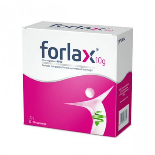 Forlax 10 g, proszek do sporządzania roztworu doustnego, 20 saszetek